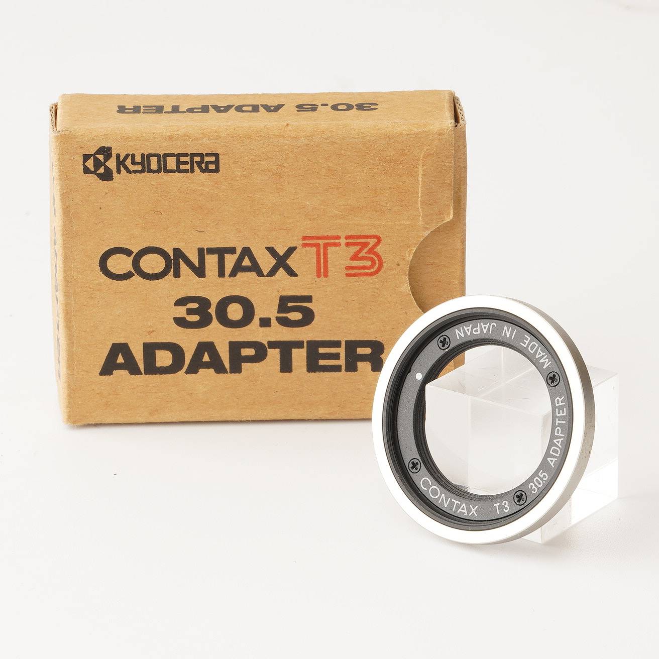 コンタックス CONTAX T3 Tvs 用 30.5アダプター 30.5UVフィルター