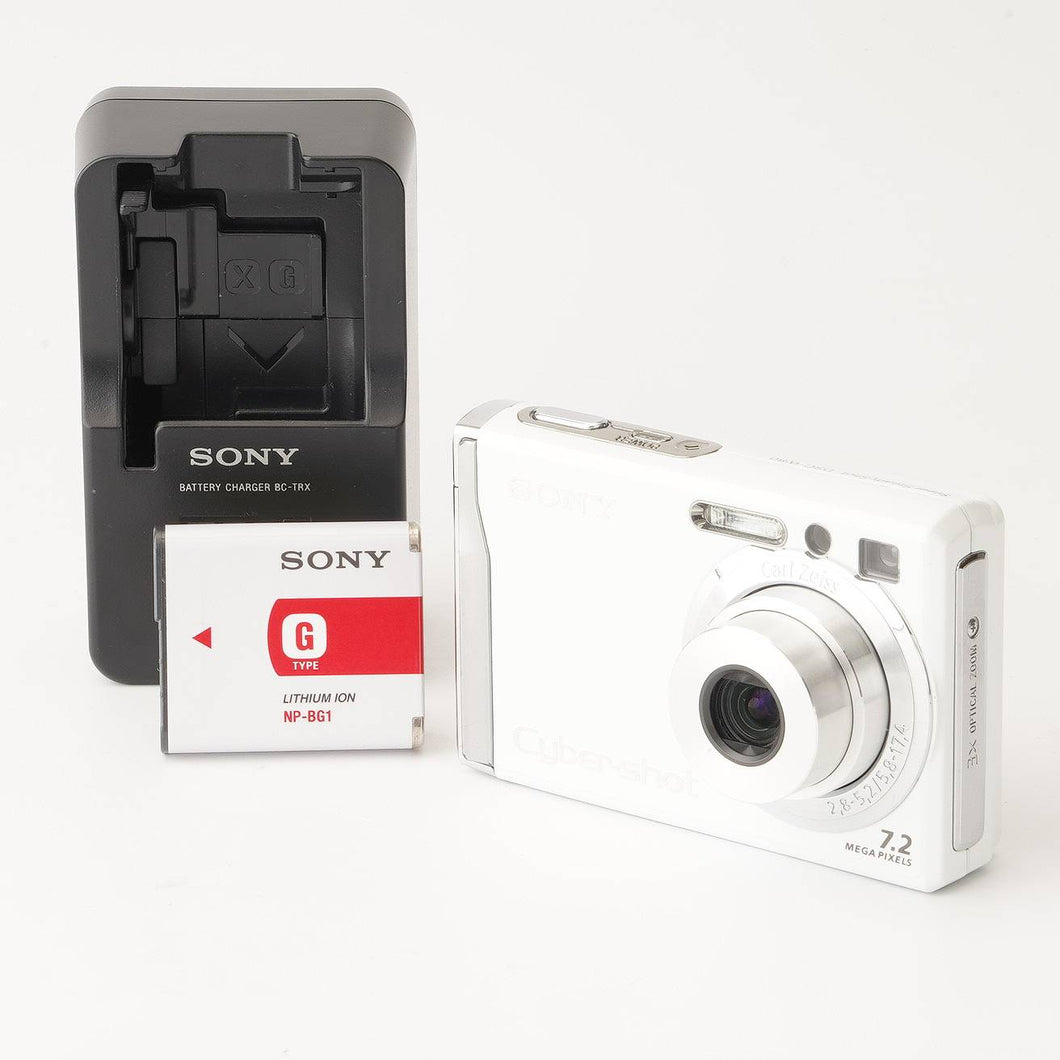 Sony Cyber-shot Super Steady Shot DSC-W80 White