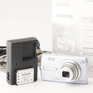 オリンパス Olympus μ ミュー mju 830 パールアメジスト 浅田姉妹 舞 モデル