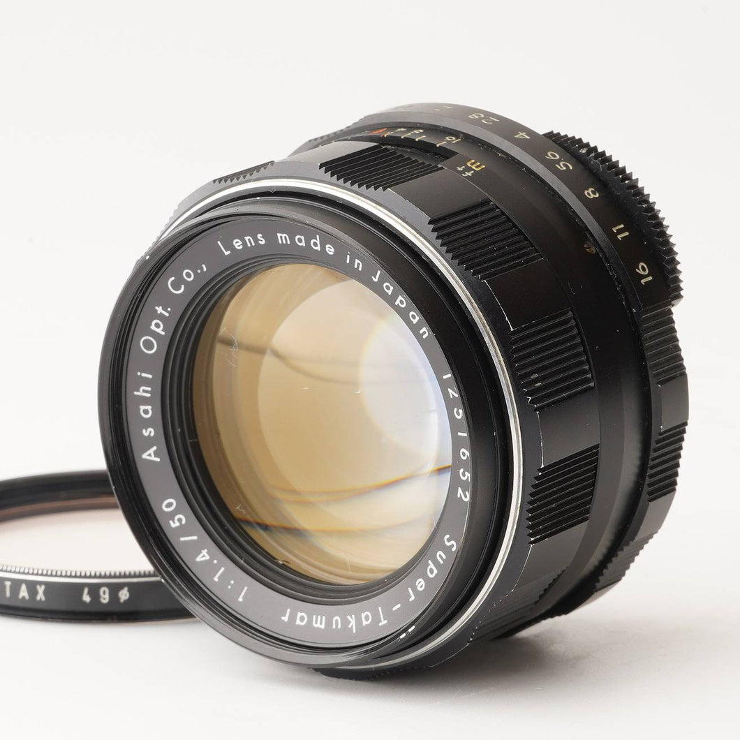 Asahi Pentax super takumar 50mm F1.4 美品 Asahi-Super-Multi-Coated-50mm-