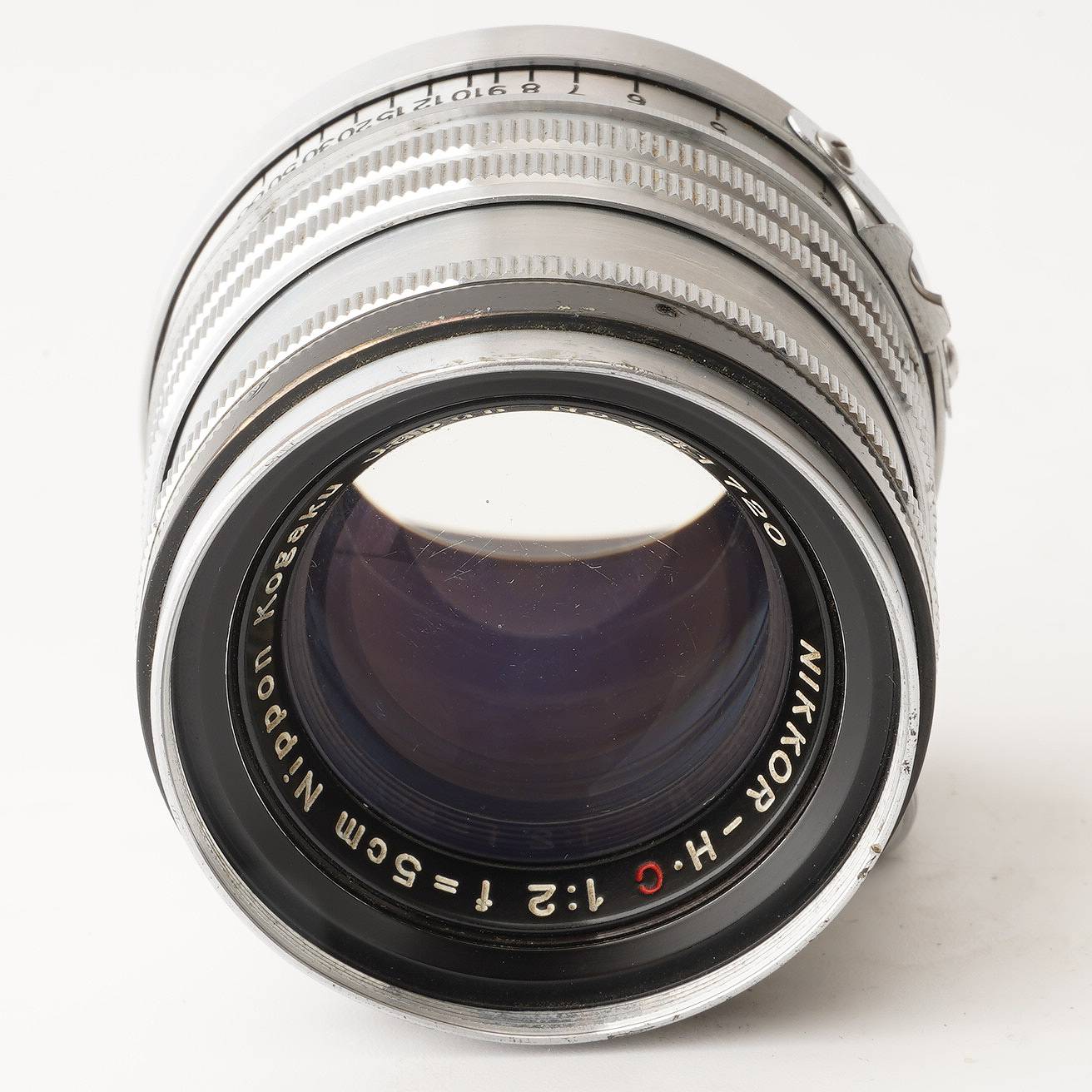 美品Nikkor HC 5ｃm F/2 黒帯 後期ライカＬ３９レンズ ◎ Nikon (ニコン) NIKKOR-H・C 5cm/f2《黒帯》（L39）
