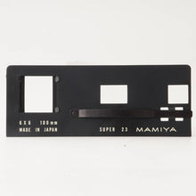 Load image into Gallery viewer, Mamiya Finder Mask 127mm 6x6 For Press, Super 23
