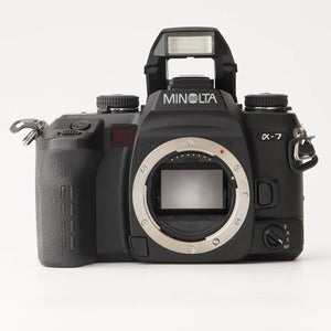 Minolta α-7 alpha-7 35mm SLR Film Camera Body Black