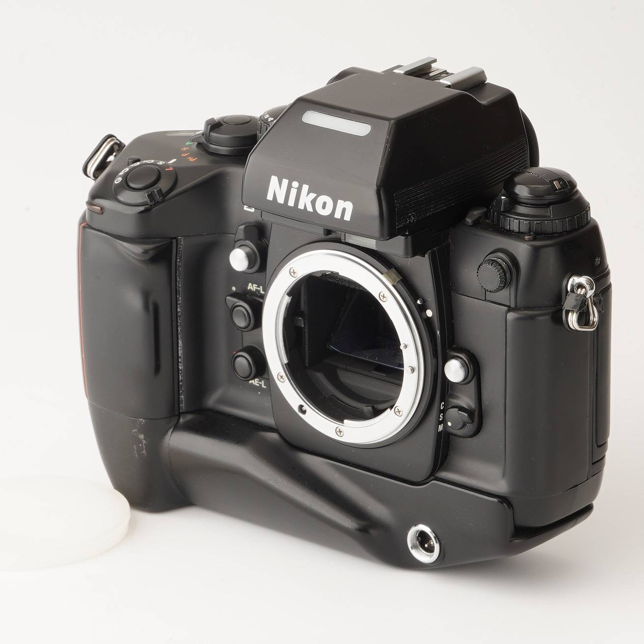 超美品 NIKON F4S MB-21 フィルムカメラ 防湿庫管理 A843