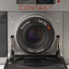 画像をギャラリービューアに読み込む, コンタックス Contax T / Carl Zeiss Sonnar T* 38mm F2.8 / T14 AUTO Flash
