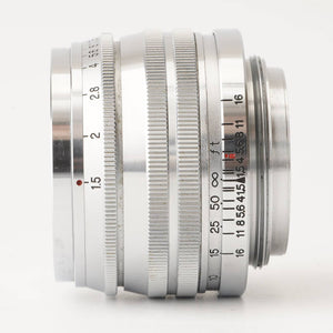 Canon 50mm f/1.5 Leica Screw mount
