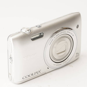 ニコン Nikon COOLPIX S3500 シルバー 7x 広角ズーム