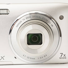 画像をギャラリービューアに読み込む, ニコン Nikon COOLPIX S3500 シルバー 7x 広角ズーム
