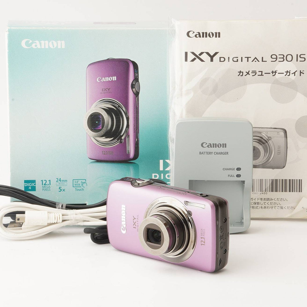 【動作確認済】Canon IXY DIGITAL 930 IS パープル Amazon.co.jp: Canon IXY DIGITAL 930 IS Purple Digital Camera