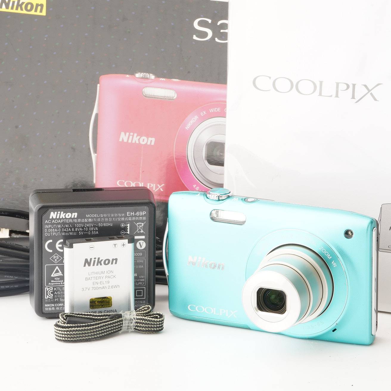 3437 Nikon COOLPIX S3300 ミントグリーン 【デジカメ】 ニコン Nikon COOLPIX S3300 ミントグリーン – Natural Camera