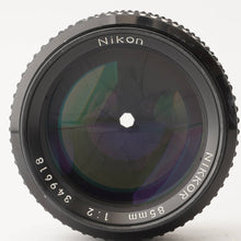 Load image into Gallery viewer, Nikon Ai-S NIKKOR 85mm f/2
