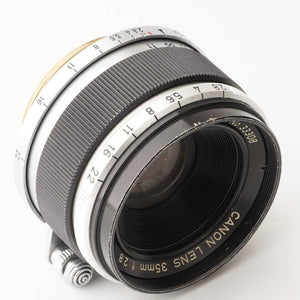 Canon 35mm f/2.8 L39 LTM