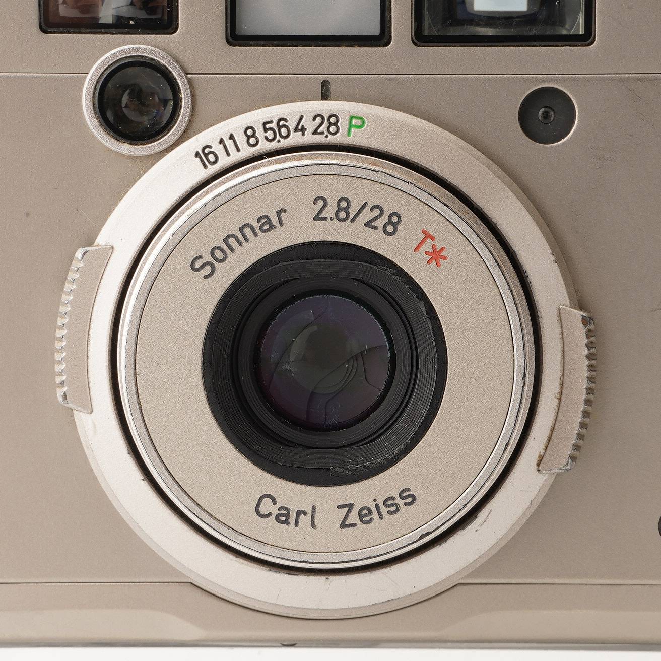 【美品・レア】Contax T ix Carl Zeiss Sonnarレンズ コンタックス Contax T ix / Carl Zeiss Sonnar T* 28mm F2.8