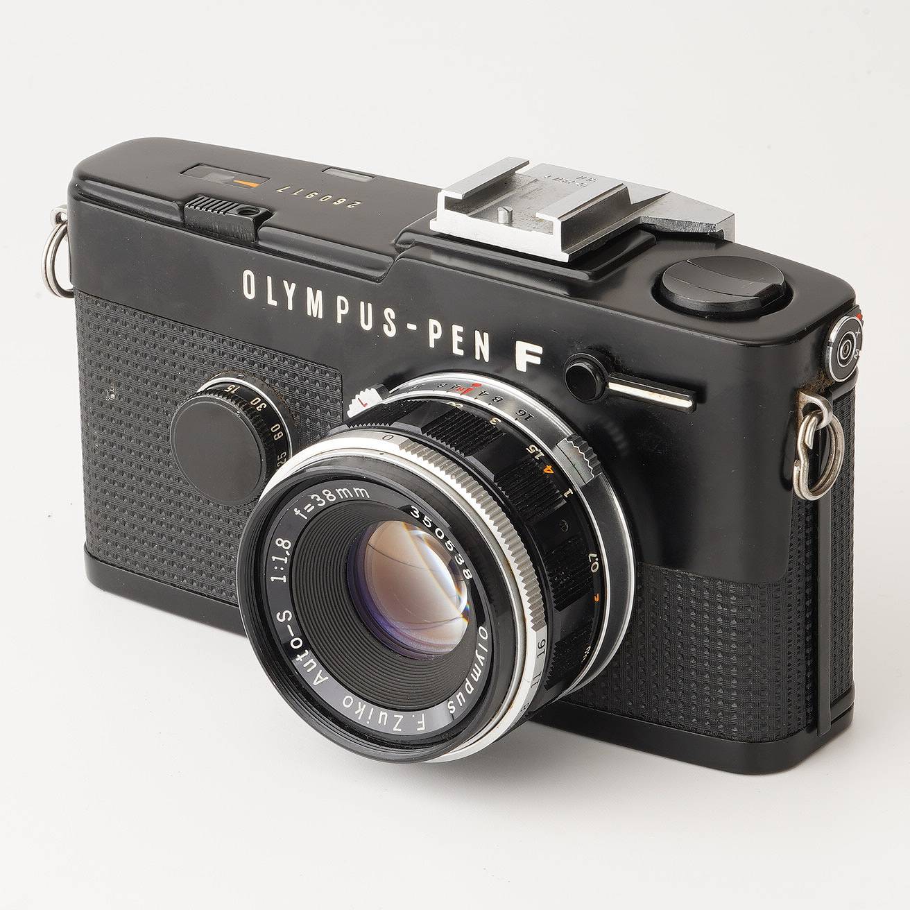 OLYMPUS オリンパス  PEN FT f1.8 38mm 中古】OLYMPUS オリンパス PEN FT ブラック + E.ZUIKO AUTO-S