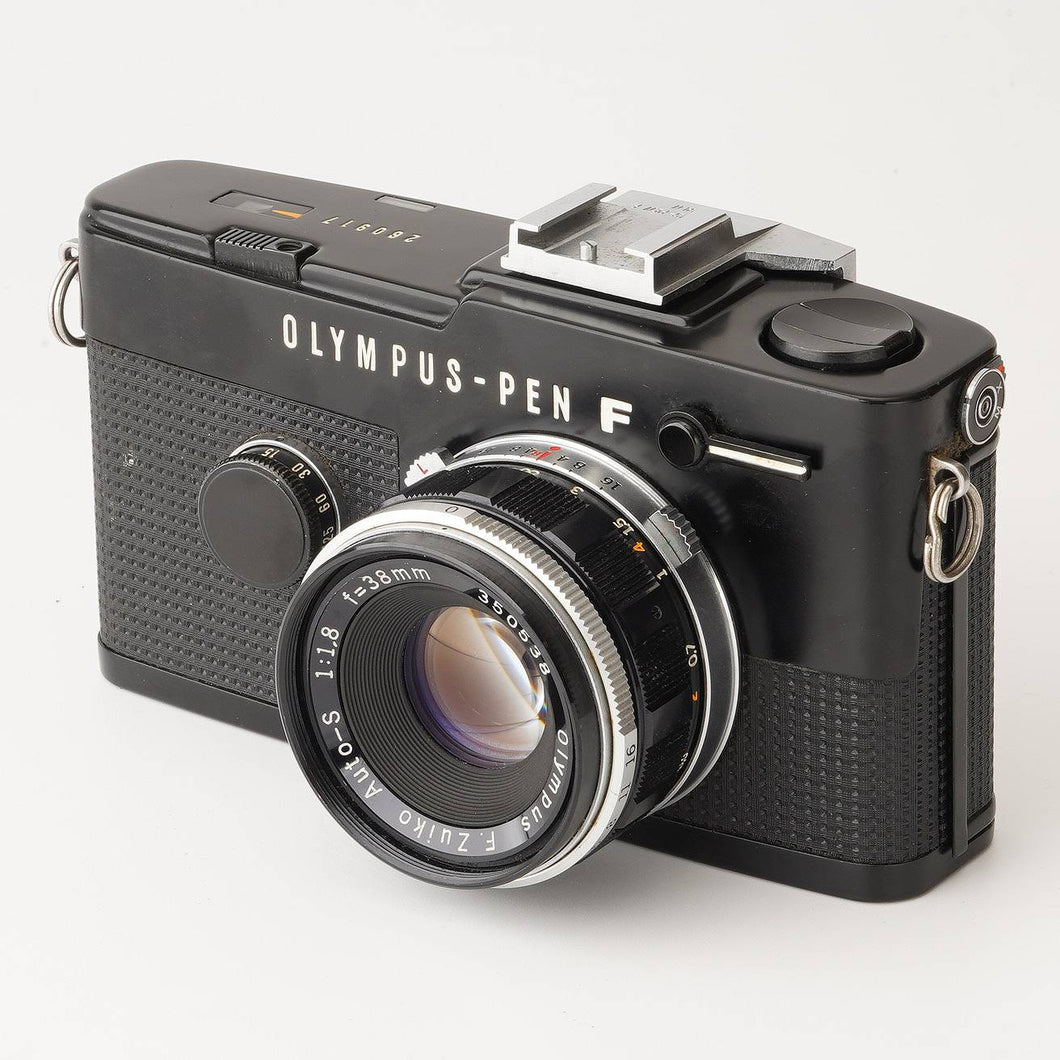 オリンパス Olympus PEN FT ブラック / F.Zuiko Auto-S 38mm F1.8