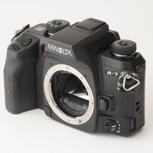 ミノルタ Minolta α-7 alpha-7 ボディ 35mm 一眼レフフィルムカメラ ブラック