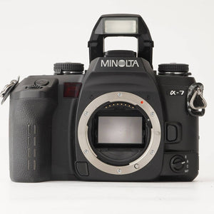 ミノルタ Minolta α-7 alpha-7 ボディ 35mm 一眼レフフィルムカメラ ブラック