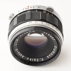 Olympus F.Zuiko Auto-S 38mm f/1.8