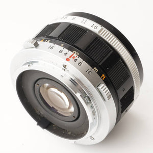 Olympus F.Zuiko Auto-S 38mm f/1.8