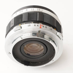 Olympus F.Zuiko Auto-S 38mm f/1.8