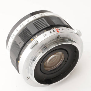 Olympus F.Zuiko Auto-S 38mm f/1.8