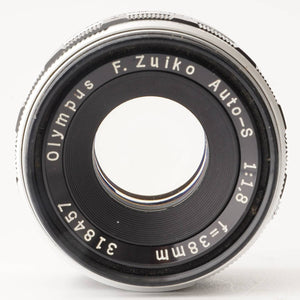 Olympus F.Zuiko Auto-S 38mm f/1.8