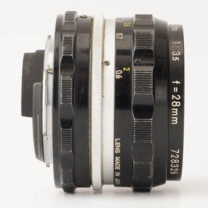 Nikon Nippon Kogaku Non-Ai NIKKOR-H Auto 28mm f/3.5