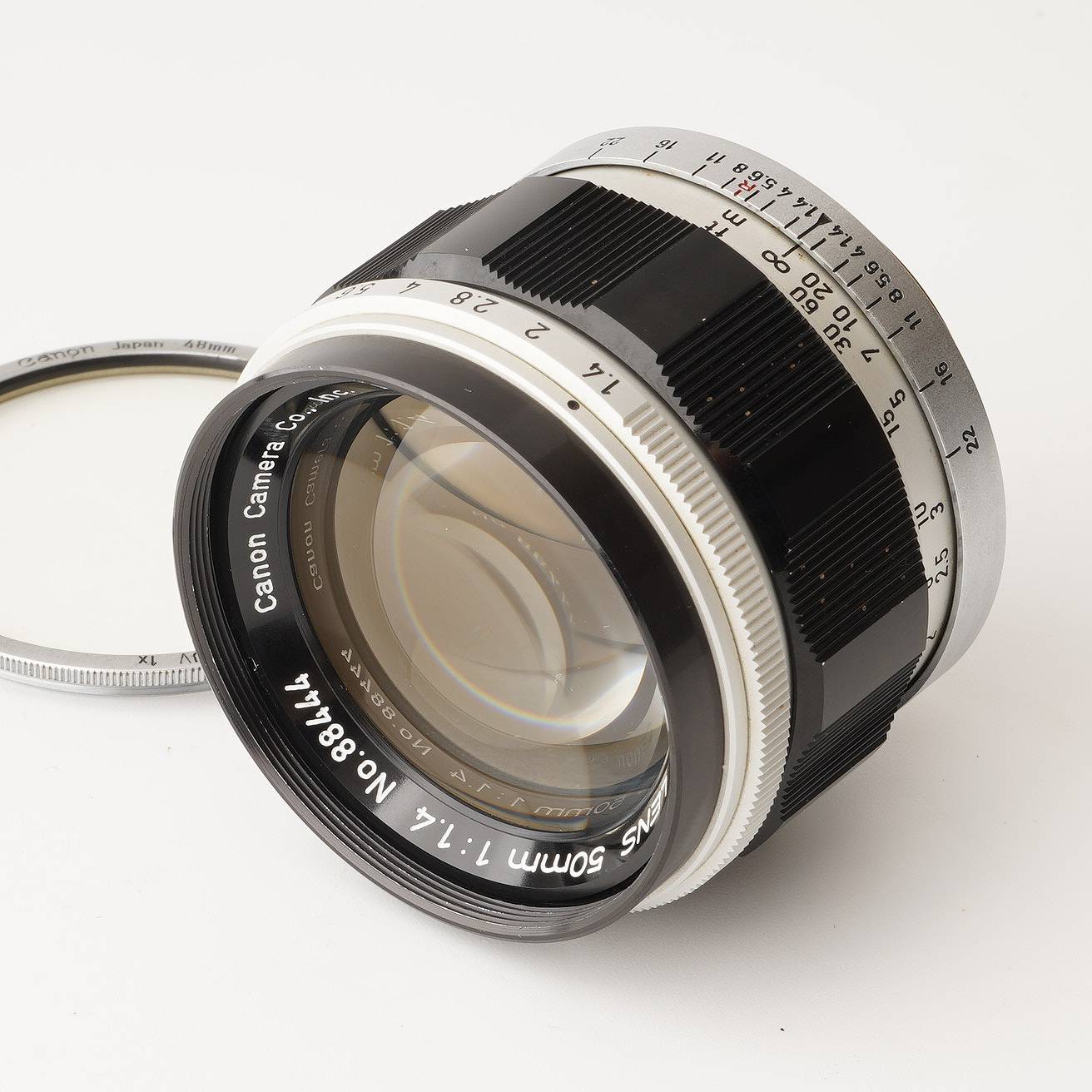 キャノン L39 レンズ F1.4 ライカマウント キヤノン Canon 50mm F1.4 ライカ L39マウント – Natural Camera