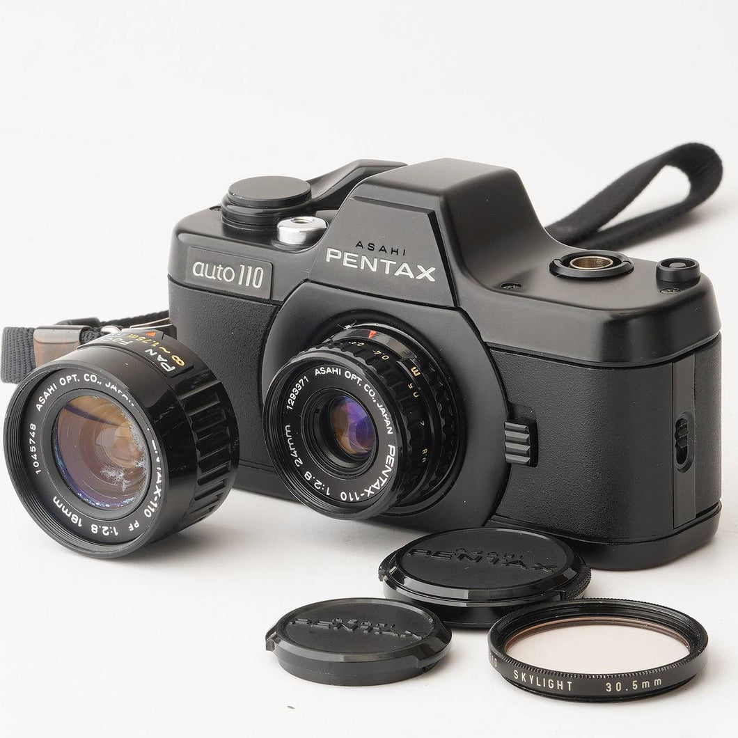 Pentax Auto 110 / PENTAX-110 PF 18mm f/2.8 / PENTAX-110 24mm f/2.8