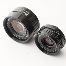 Load image into Gallery viewer, Pentax Auto 110 / PENTAX-110 PF 18mm f/2.8 / PENTAX-110 24mm f/2.8
