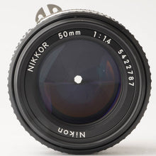 Load image into Gallery viewer, Nikon Ai-s NIKKOR 50mm f/1.4
