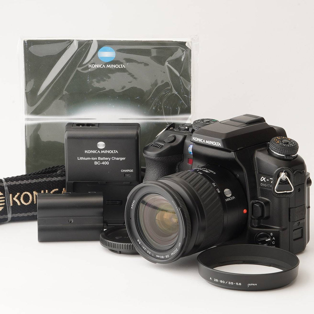 コニカ ミノルタ Konica Minolta α-7 DIGITAL アルファ 7 デジタル  / AF Zoom 28-80mm F3.5-5.6