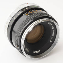 画像をギャラリービューアに読み込む, キヤノン Canon FD 50mm F1.8
