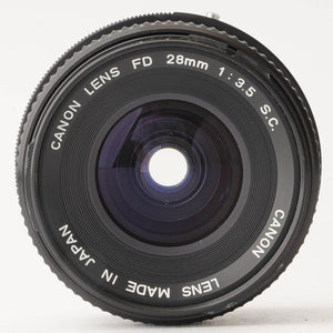 Canon FD 28mm f/3.5 S.C.