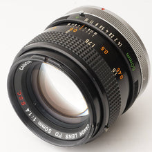 Load image into Gallery viewer, Canon FD 50mm f/1.4 S.S.C
