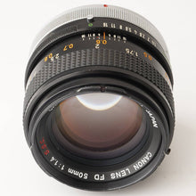 Load image into Gallery viewer, Canon FD 50mm f/1.4 S.S.C
