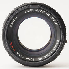 Load image into Gallery viewer, Canon FD 50mm f/1.4 S.S.C
