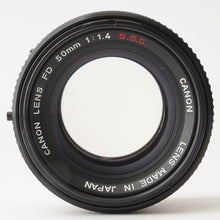 画像をギャラリービューアに読み込む, キヤノン Canon FD 50mm F1.4 S.S.C
