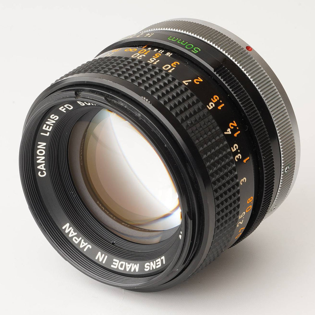 キヤノン Canon FD 50mm F1.4 S.S.C FDマウント