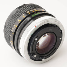 画像をギャラリービューアに読み込む, キヤノン Canon FD 50mm F1.4 S.S.C FDマウント

