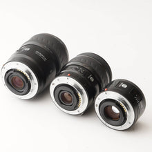 Load image into Gallery viewer, Minolta AF 50mm f/1.7 / AF ZOOM Xi 28-105mm f/3.5-4.5 / AF ZOOM Xi 100-300mm f/4.5-5.6
