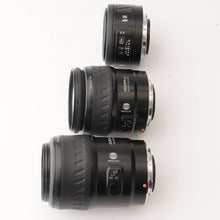 Load image into Gallery viewer, Minolta AF 50mm f/1.7 / AF ZOOM Xi 28-105mm f/3.5-4.5 / AF ZOOM Xi 100-300mm f/4.5-5.6
