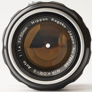 ニコン Nikon NIKKOR-S Auto 50mm F1.4