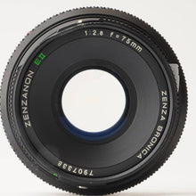 画像をギャラリービューアに読み込む, ブロニカ Zenza Bronica Zenzanon E II 75mm F2.8 ETR用
