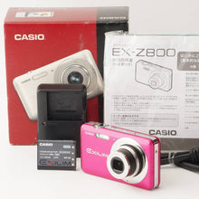 画像をギャラリービューアに読み込む, カシオ Casio EXILIM EX-Z800 チェリーピンク 4倍 光学ズーム
