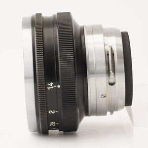 ニコン 日本光学 Nippon Kogaku Nikkor-S C 5cm 50mm F1.4 ブラック Sマウント