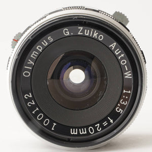 Olympus G.Zuiko Auto-W 20mm f/3.5 For PEN F FT