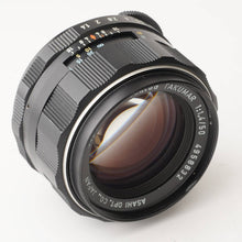 Load image into Gallery viewer, Pentax Asahi SMC Takumar 50mm f/1.4 M42 Mount
