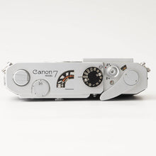 画像をギャラリービューアに読み込む, キヤノン Canon MODEL 7 レンジファインダー フィルムカメラ
