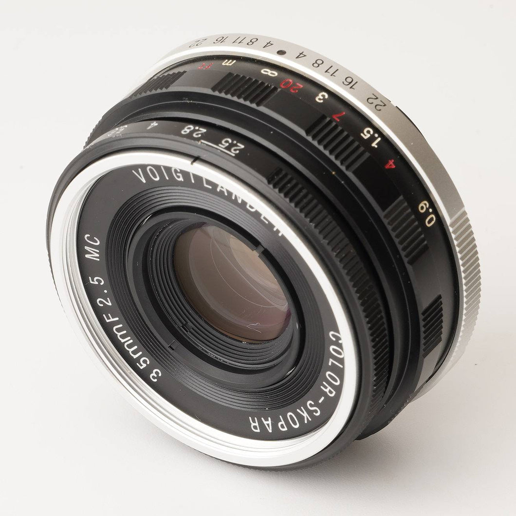 フォクトレンダー Voigtlander カラースコパー COLOR SKOPAR 35mm F2.5 MC ライカ L39マウント